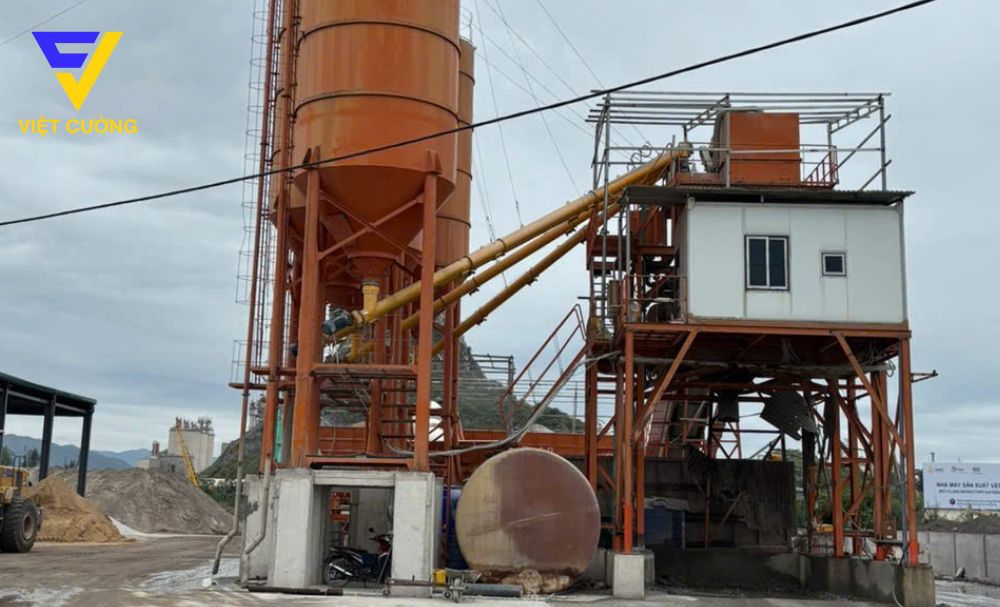 Hình ảnh sản xuất bê tông thương phẩm