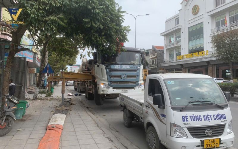 Quy trình sản xuất bê tông thương phẩm