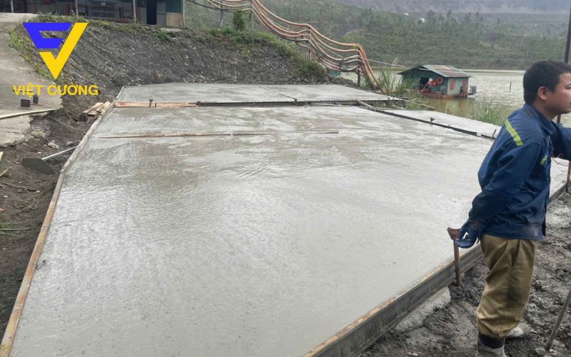 Các bước sản xuất và phương pháp trộn bê tông thương phẩm