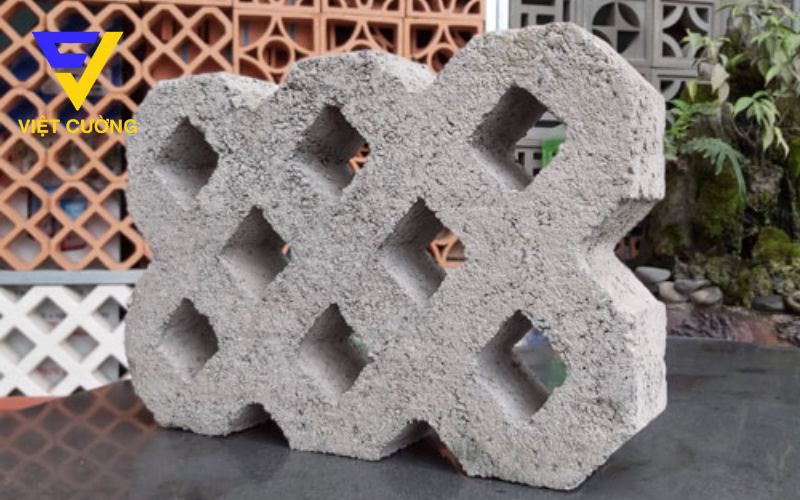 Gạch trồng cỏ 8 lỗ