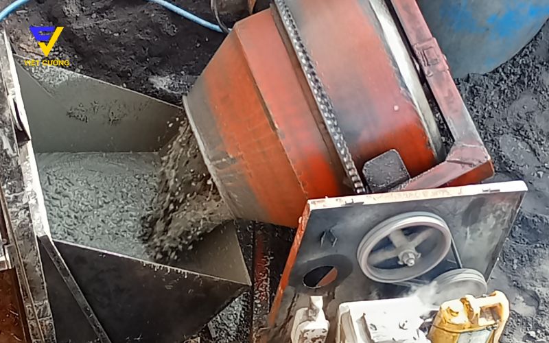 Phân loại bê tông bằng phương pháp trộn máy