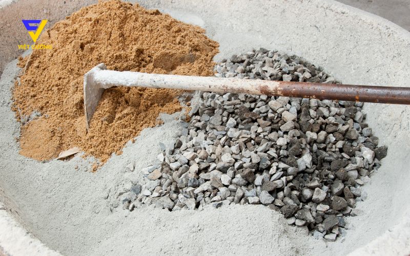 Chất lượng nguyên vật liệu đầu vào cũng sẽ ảnh hưởng tới chất lượng bê tông