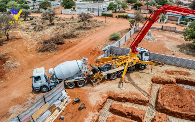 Định mức hao hụt khi đổ bê tông thương phẩm chi tiết