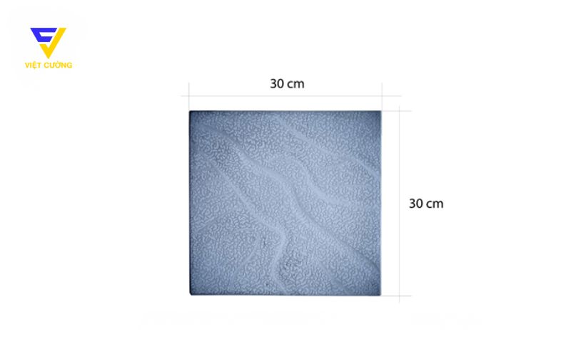 Gạch bê tông giả đá vân mây 30x30x4.5