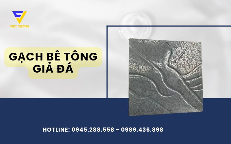 Gạch bê tông giả đá là gì? Tìm hiểu chi tiết