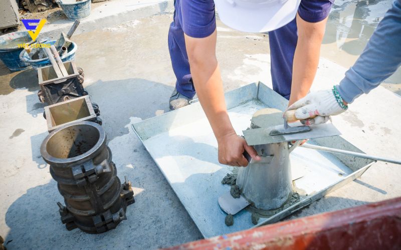 Lưu ý về độ sụt bê tông