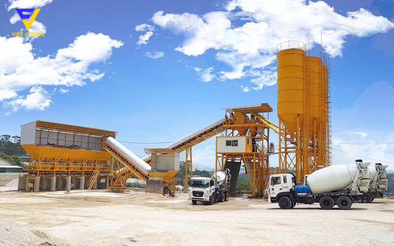 Quy trình sản xuất bê tông thương phẩm chuẩn nhất