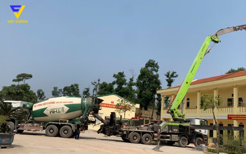 Việt Cường đơn vị cung cấp bê tông tươi uy tín, chất lượng