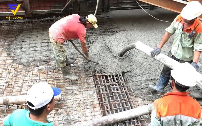 Các bước trộn bê tông tươi đúng kỹ thuật