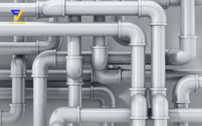 Ống nước - Hỗ trợ hạ tầng điện, nước.
