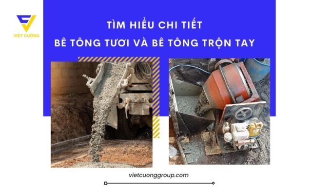 Nên đổ bê tông tươi hay bê tông tay