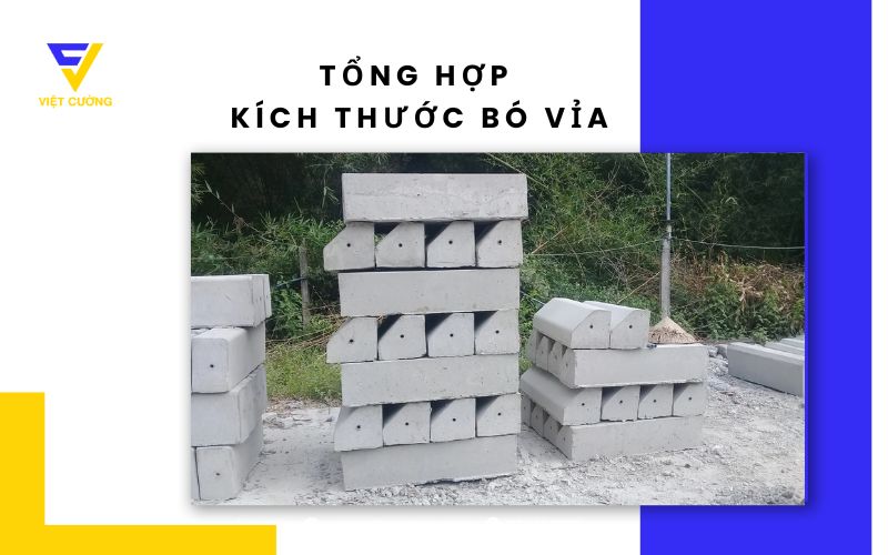 Tổng hợp kích thước của bó vỉa theo tiêu chuẩn mới nhất Bộ Xây Dựng